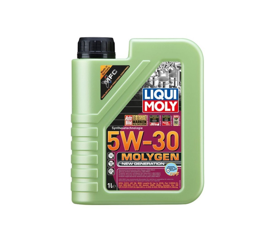 OLEJ LIQUI MOLY 5W30 1L MOLYGEN C2/C3 / SN / 229.31 229.51 229.52 / LL04 / DEXOS2