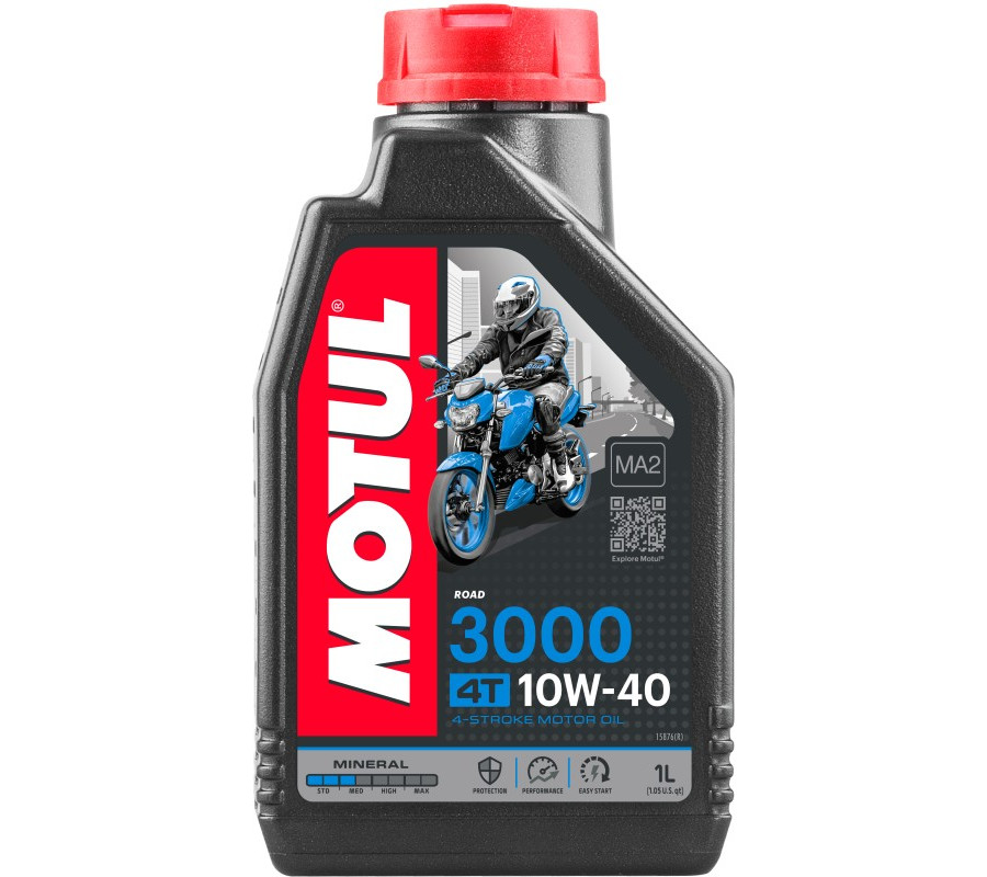 OLEJ MOTUL 10W40 1L 3000 4T MINERALNY / MOTOCYKLE