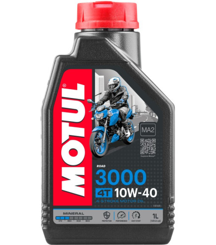 OLEJ MOTUL 10W40 1L 3000 4T MINERALNY / MOTOCYKLE