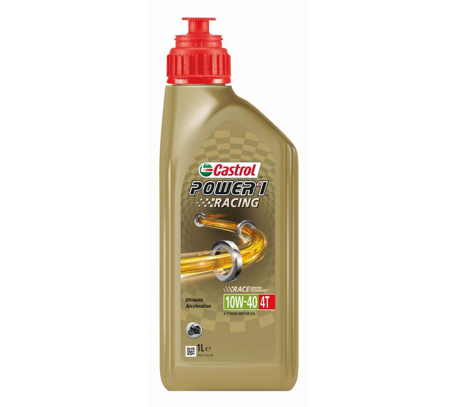 OLEJ CASTROL 10W40 1L POWER 1 RACING 4T / MOTOCYKLE