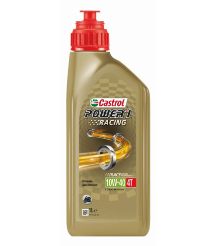 OLEJ CASTROL 10W40 1L POWER 1 RACING 4T / MOTOCYKLE