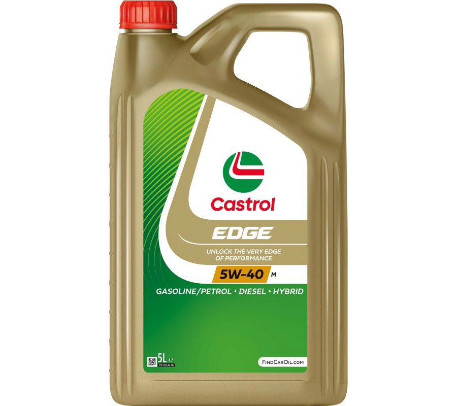 OLEJ CASTROL 5W40 5L EDGE M / C3 / SN / LL04 / 9.55535-S2 / C40 / 511.00