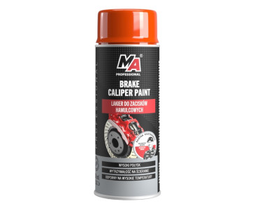 LAKIER DO ZACISKÓW HAM. CZERWONY 400ML / BRAKE CALIPER SPRAY RED / MOJE AUTO PROFESSIONAL