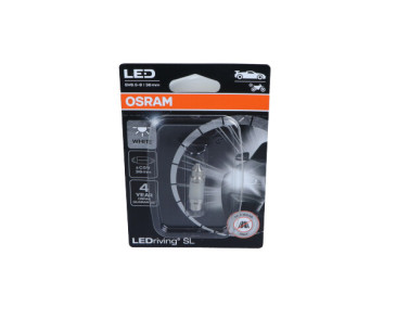 ŻARÓWKA LEDRIVING SL C5W BIAŁA BLISTER 1 SZT LED (BRAK ECE)