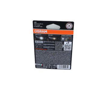 ŻARÓWKA LEDRIVING SL C5W BIAŁA BLISTER 1 SZT LED (BRAK ECE)