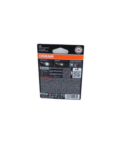 ŻARÓWKA LEDRIVING SL C5W BIAŁA BLISTER 1 SZT LED (BRAK ECE)