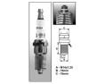 GR14ZC (1153) świeca zapłonowa BRISKPremium ZC - multi-spark plug
