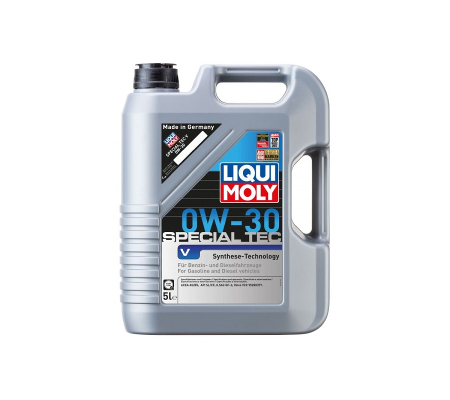 OLEJ LIQUI MOLY 0W30 5L SPECIAL TEC V / VOLVO / SL/CF / A5/B5 / GF-3 / VCC 95200377