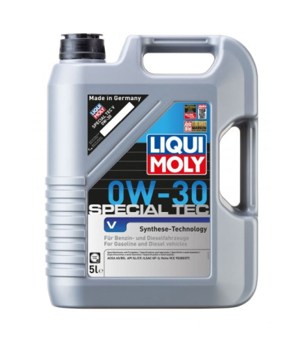 OLEJ LIQUI MOLY 0W30 5L SPECIAL TEC V / VOLVO / SL/CF / A5/B5 / GF-3 / VCC 95200377