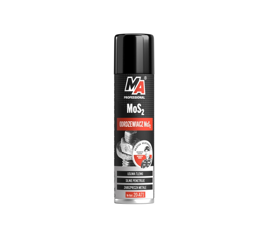 ODRDZEWIACZ W AEROZOLU 150ML Z MOS2 SMARUJE/ZABEZPIECZA / MA PRO
