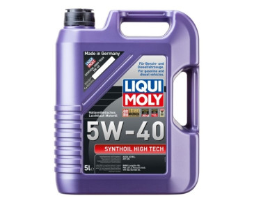 OLEJ LIQUI MOLY 5W40 5L SYNTHOIL HIGH TECH / 229.1 / 502.00 505.00