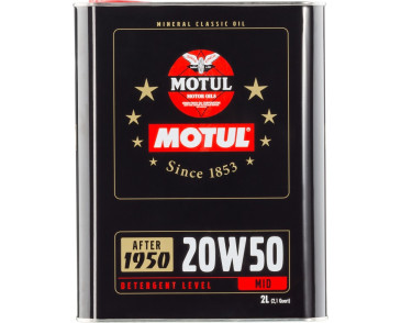 OLEJ MOTUL 20W50 2L CLASSIC OIL / 1950' - 1970'