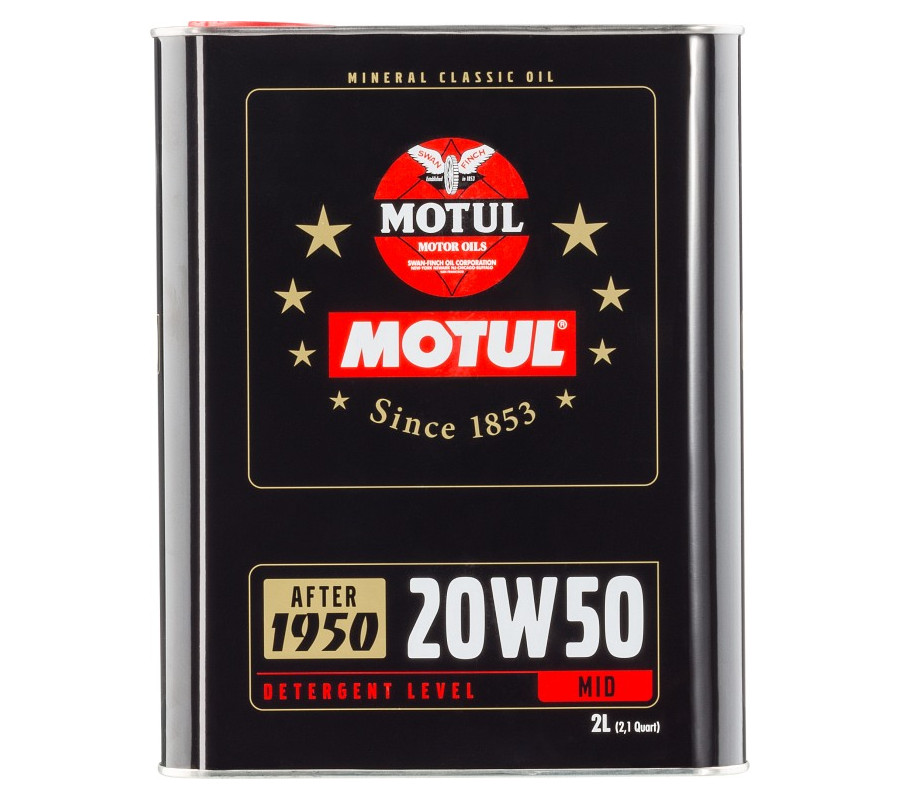 OLEJ MOTUL 20W50 2L CLASSIC OIL / 1950' - 1970'