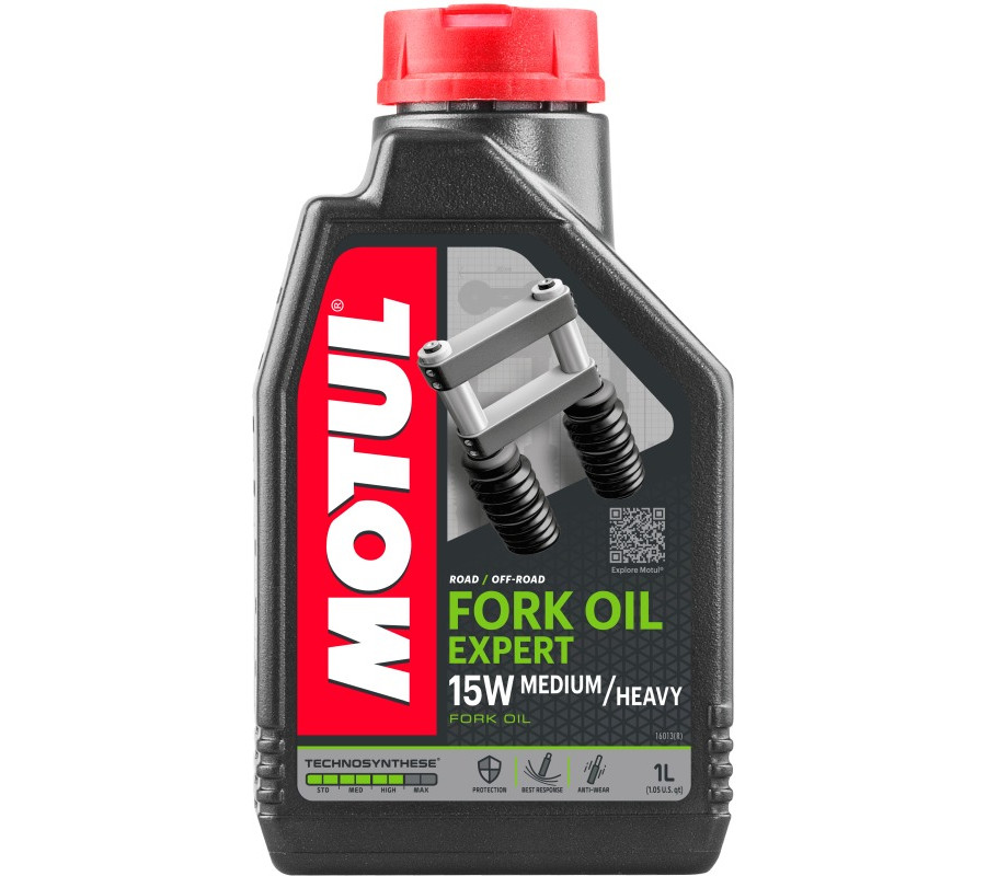 OLEJ MOTUL FORK OIL EXPERT MEDIUM/HEAVY 15W 1L / AMORTYZATORY TELESKOPOWE
