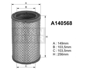 A140568 (AR348/1) Filtr powietrzaDENCKERMANN
