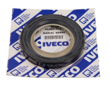 504087648 50x80x11 uszczelniacz wału korbowego OE IVECO