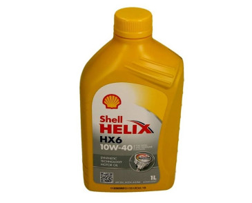 OLEJ SHELL 10W40 1L HELIX HX6 SN/CF / 229.3 / RN700 / 502.00 505.00