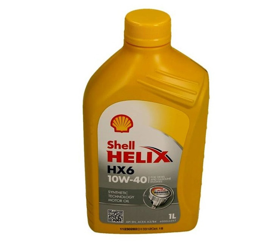 OLEJ SHELL 10W40 1L HELIX HX6 SN/CF / 229.3 / RN700 / 502.00 505.00