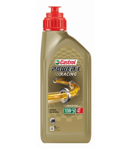 OLEJ CASTROL 10W50 1L POWER 1 RACING 4T / MOTOCYKLE