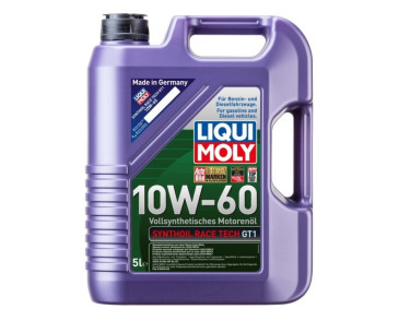 OLEJ LIQUI MOLY 10W60 5L SYNTHOIL RACE TECH GT1 SL/CF