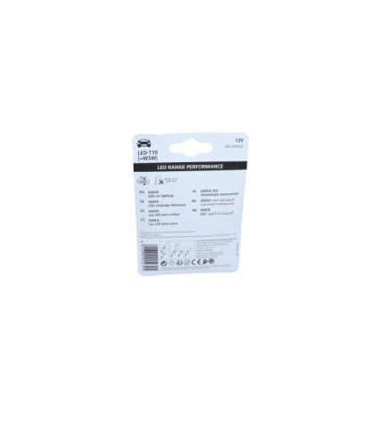 ŻARÓWKA W5W LED SOLUTIONS 12V/0.6W (BRAK ECE)