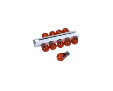 ŻARÓWKA P21W 12V/21W BA15S STOP/KIERUNKOWSKAZ (POMARAŃCZOWA) KPL 10SZT