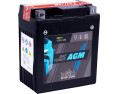 AKUMULATOR MOTO. 12V 6AH/80A P+ AGM (WYM:114X71X131)