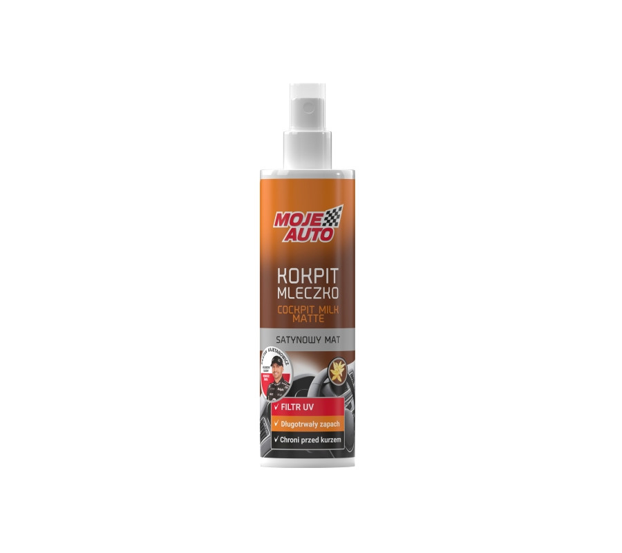 KOKPIT MATOWY MLECZKO WANILIA 300ML / MOJE AUTO