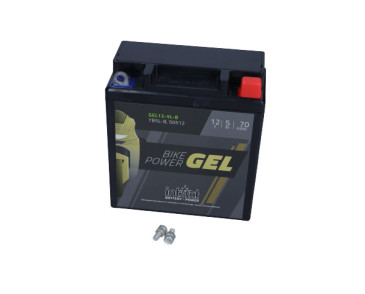 AKUMULATOR MOTO. 12V 5AH/70A P+ ŻELOWY (WYM:119X61X131)