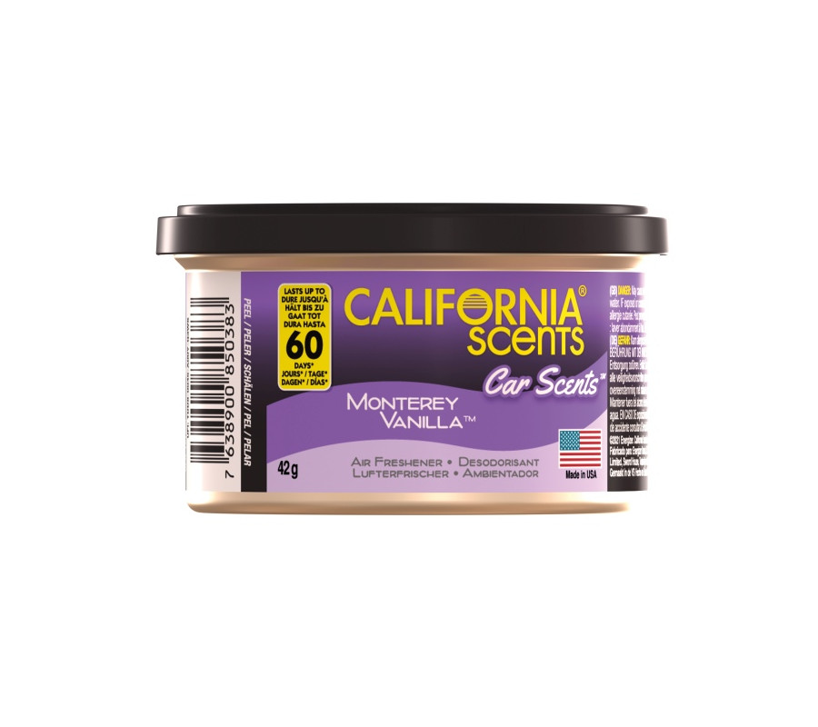 ZAPACH CALIFORNIA SCENTS MONTEREY VANILIA - PUSZKA ZAPACHOWA 42G
