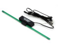 ANTENA SAMOCHODOWA Z WZMACNIACZEM DŁ. 34CM, DŁ. KABLA 2,1M