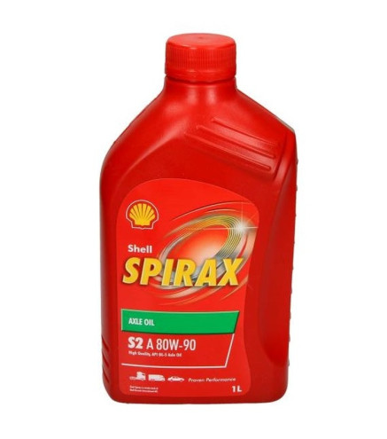 OLEJ SHELL 80W90 1L SPIRAX S2 A / GL5 / MINERALNY / PRZEKŁADNIOWY