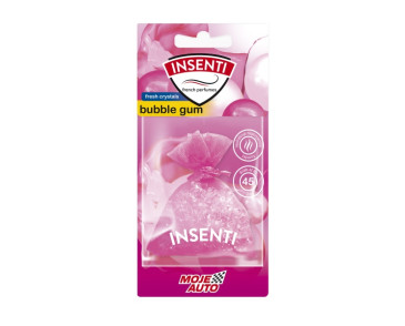 ZAPACH WORECZEK ZAPACHOWY 20G INSENTI BUBBLE GUM / MOJE AUTO
