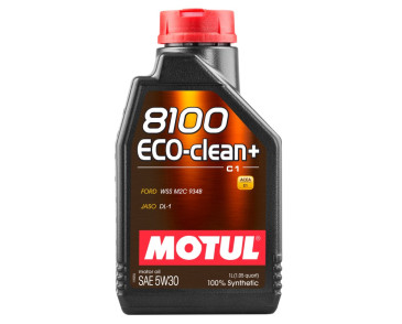 OLEJ MOTUL 5W30 1L 8100 ECO CLEAN+ C1 / LOW SAPS / WSS M2C 934B / STJLR.03.5005 / DPF
