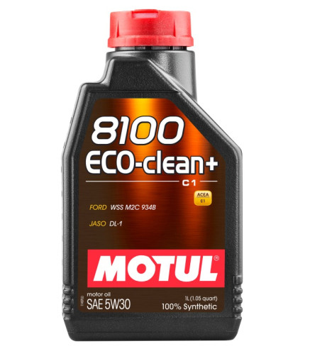 OLEJ MOTUL 5W30 1L 8100 ECO CLEAN+ C1 / LOW SAPS / WSS M2C 934B / STJLR.03.5005 / DPF