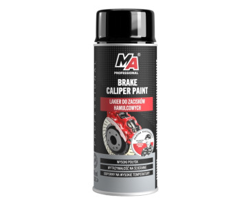 LAKIER DO ZACISKÓW HAM. CZARNY 400ML / BRAKE CALIPER SPRAY BLACK / MOJE AUTO PROFESSIONAL