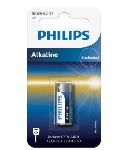 BATERIA 8LR932 12,0V (LR23A/8LR23) ALKALINE BLISTER 1SZT.