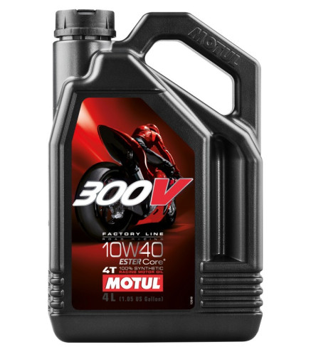OLEJ MOTUL 10W40 4L 300V 4T FL / MOTOCYKLE
