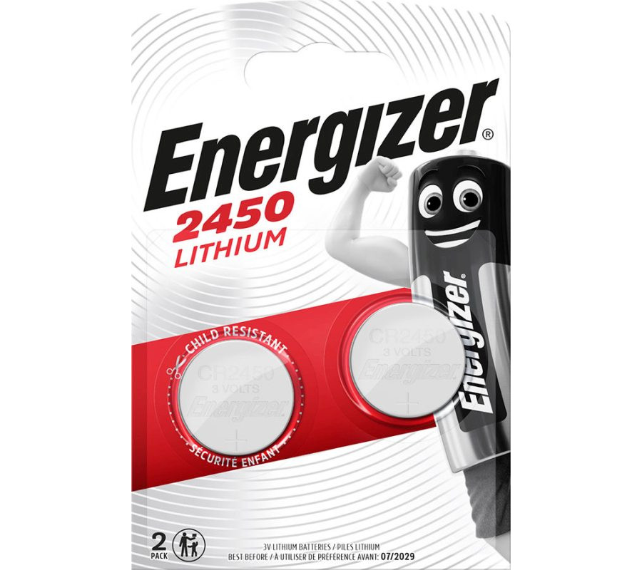 BATERIA SPECJALISTYCZNA LITOWA CR2450 BLISTER 2 SZT.