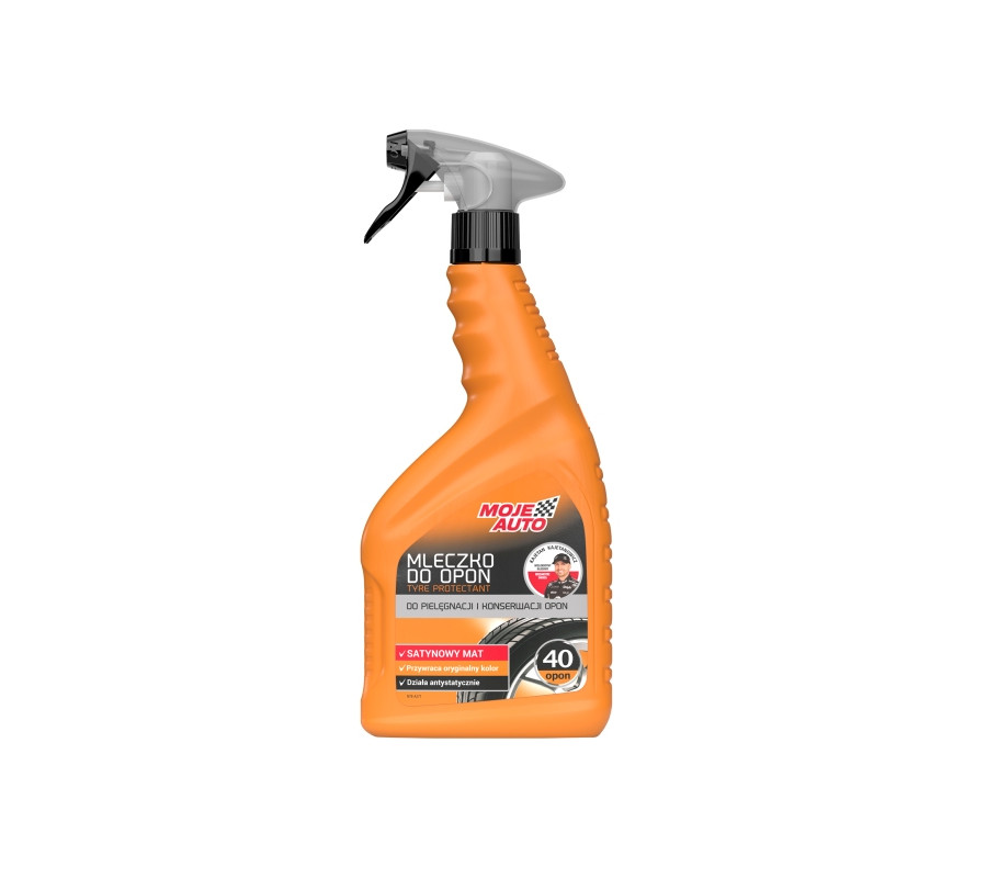ŚRODEK DO KONSERWACJI I NABŁYSZCZANIA OPON MLECZKO 650ML / MOJE AUTO