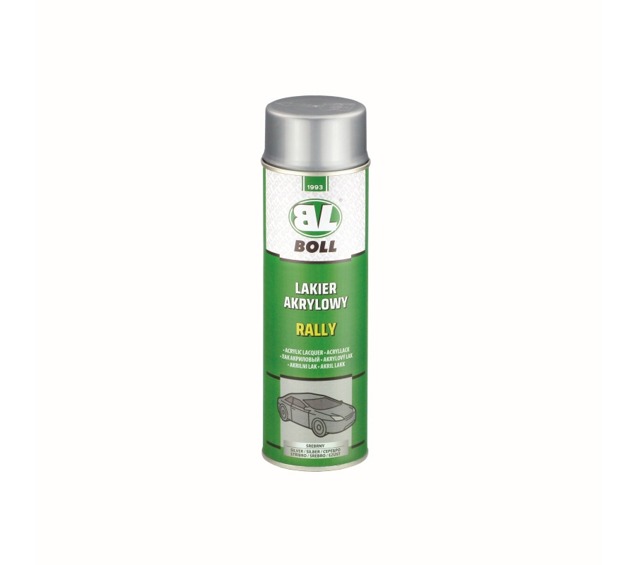 LAKIER AKRYLOWY 500ML SREBRNY AEROZOL / BOLL