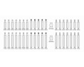 ZESTAW BITÓW TORX, HEX, SPLINE 40 CZĘŚCI