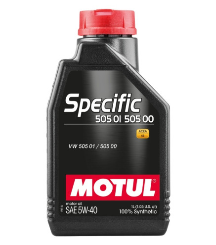 OLEJ MOTUL 5W40 1L SPECIFIC / C3 /  505.01 505.00 / WSS M2C 917A