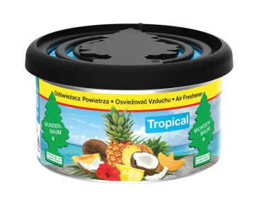 ZAPACH FIBER CAN TROPICAL ODŚWIEŻACZ POWIETRZA W PUSZCZE 30G / WUNDER-BAUM ®