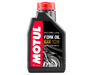 OLEJ MOTUL FORK OIL FACTORY LINE MEDIUM 10W 1L / AMORTYZATORY / MOTOCYKLE