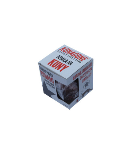 ZAPACH DO ODSTRASZANIA GRYZONI X 12SZT / KARTON / WORECZEK ZAPACHOWY KUNAGONE DO ZAWIESZENIA POD MASKĘ POJAZDU