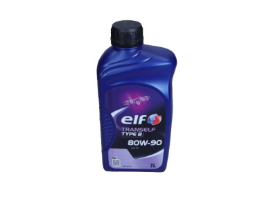 OLEJ ELF 80W90 1L TRANSELF B / GL5 / MAN 342 M1 / PRZEKŁADNIOWY