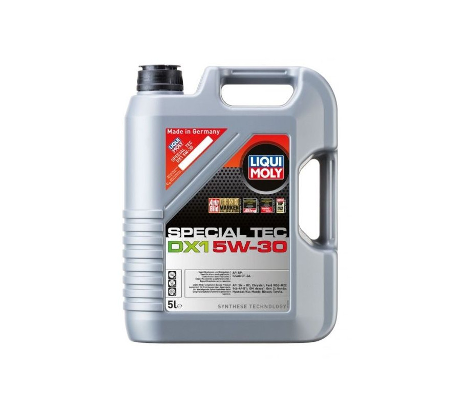 OLEJ LIQUI MOLY 5W30 5L SPECIAL TEC DX1 / DEX 1 GEN2 / SN+/RC / WSS-M2C 946-A / GF-6A