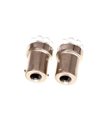 ŻARÓWKA LED 12V/21W BA15S BIAŁA BLISTER 2 SZT !!!!LED!!!!!