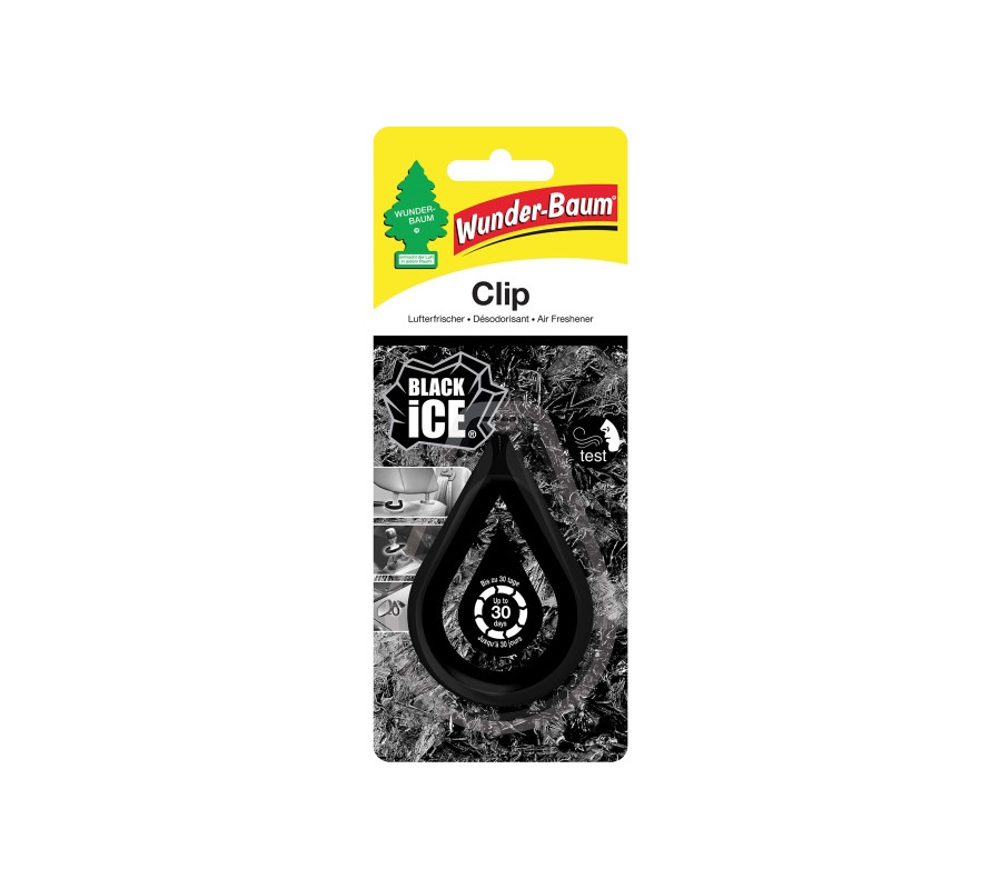ZAPACH CLIP BLACK ICE / WUNDER-BAUM